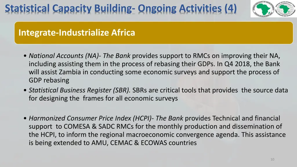statistical capacity building ongoing activities 4