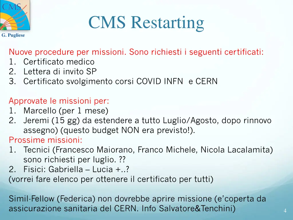 cms restarting 1