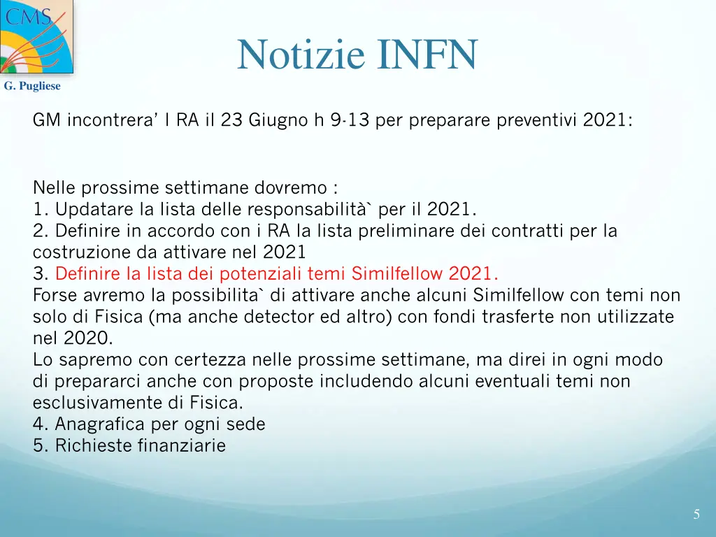 notizie infn