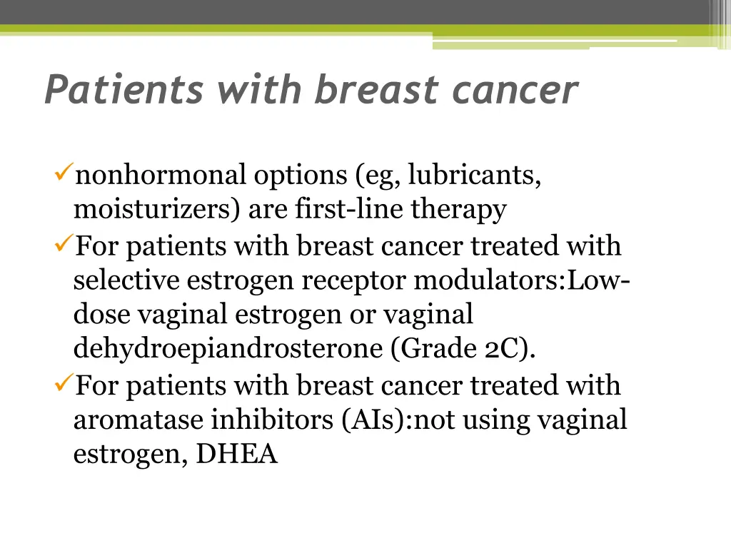 patients with breast cancer