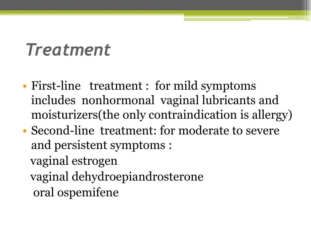 treatment