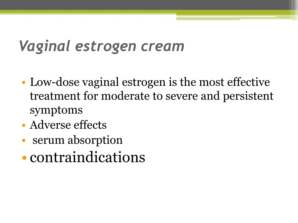vaginal estrogen cream 1