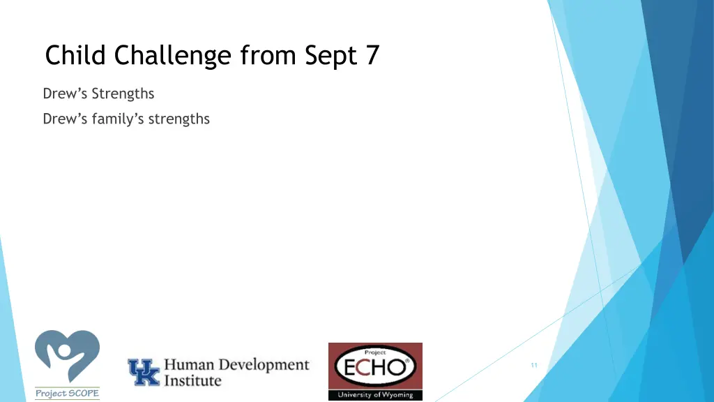 child challenge from sept 7
