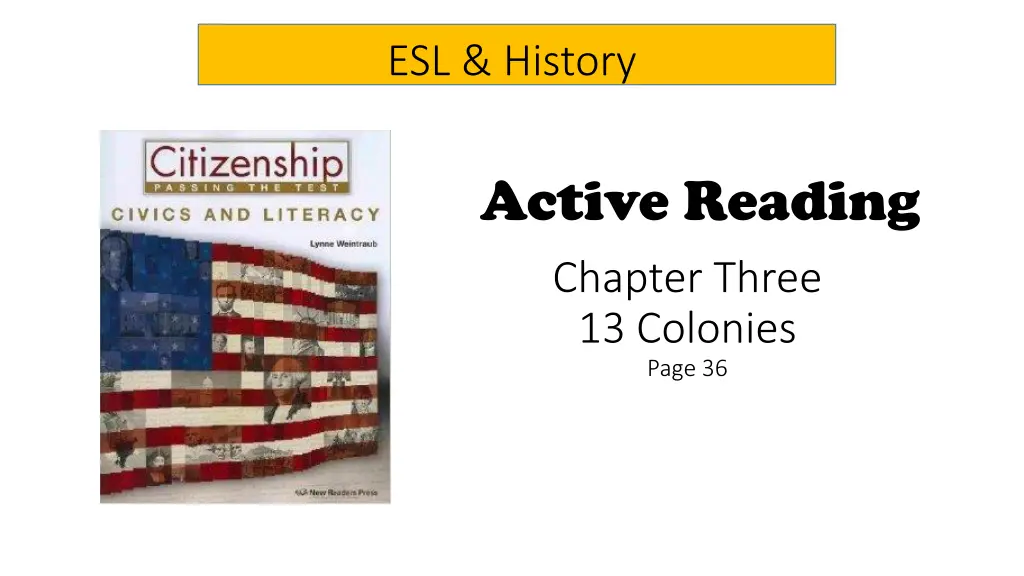 esl history 11