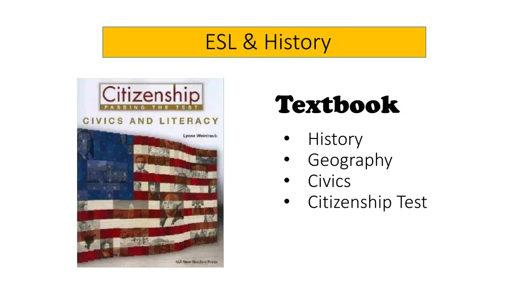 esl history 8