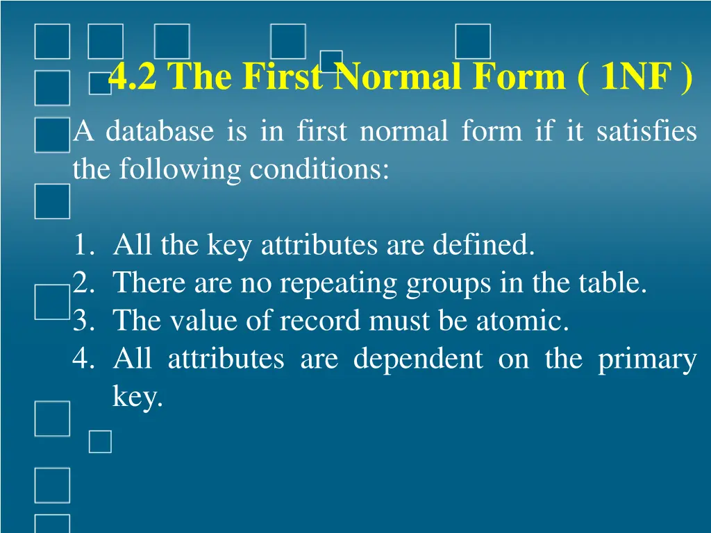 4 2 the first normal form 1nf