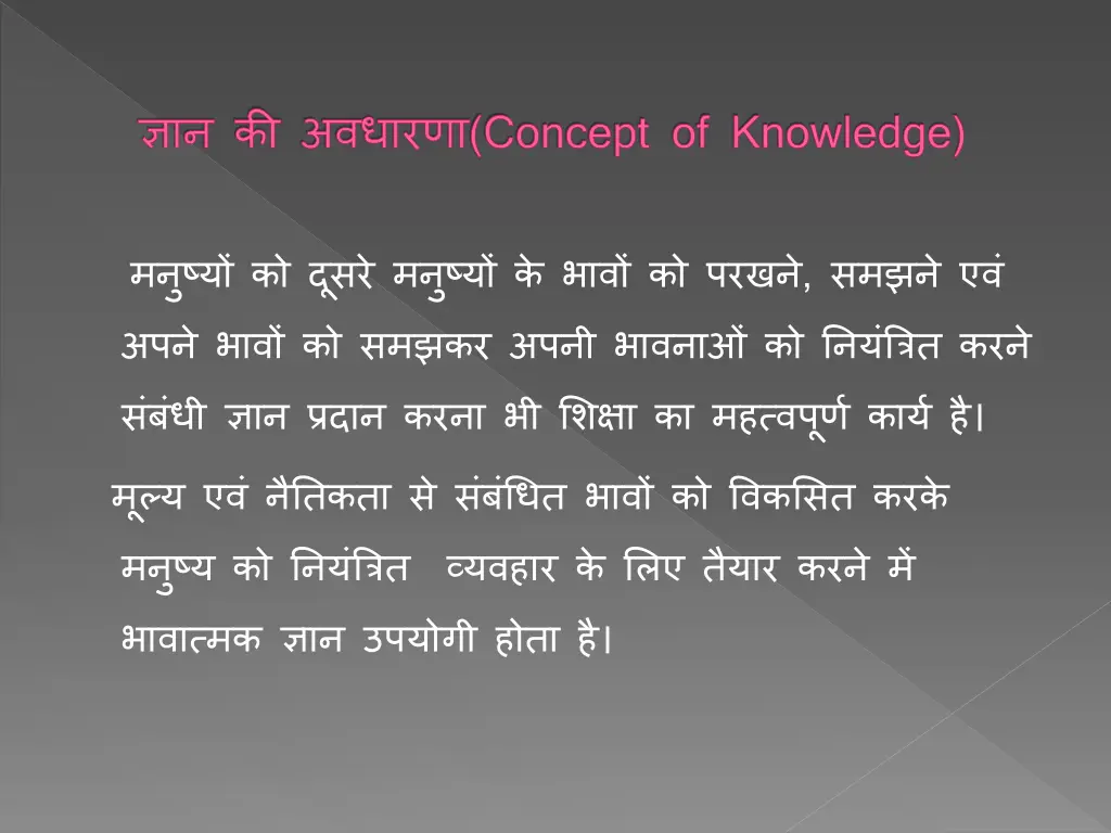 concept of knowledge 2