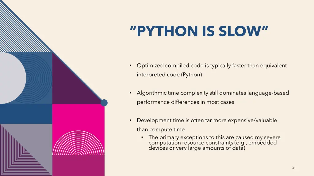 python is slow