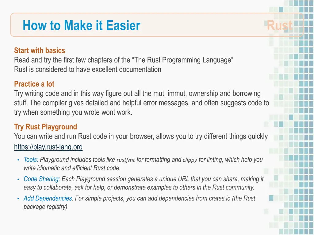 how to make it easier