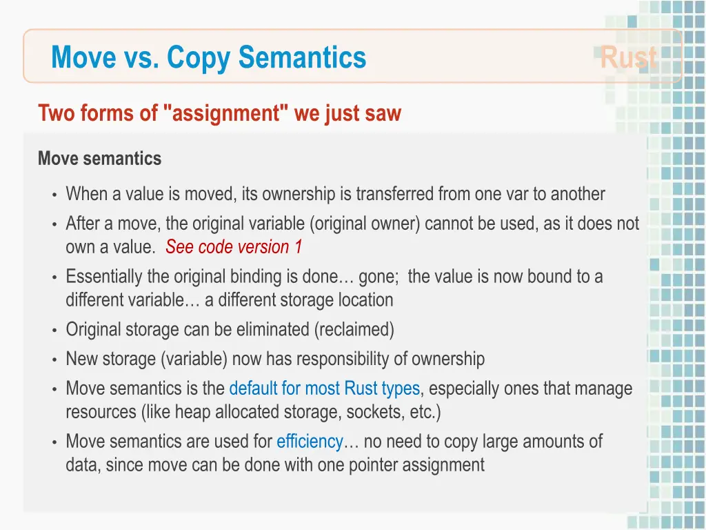 move vs copy semantics 1