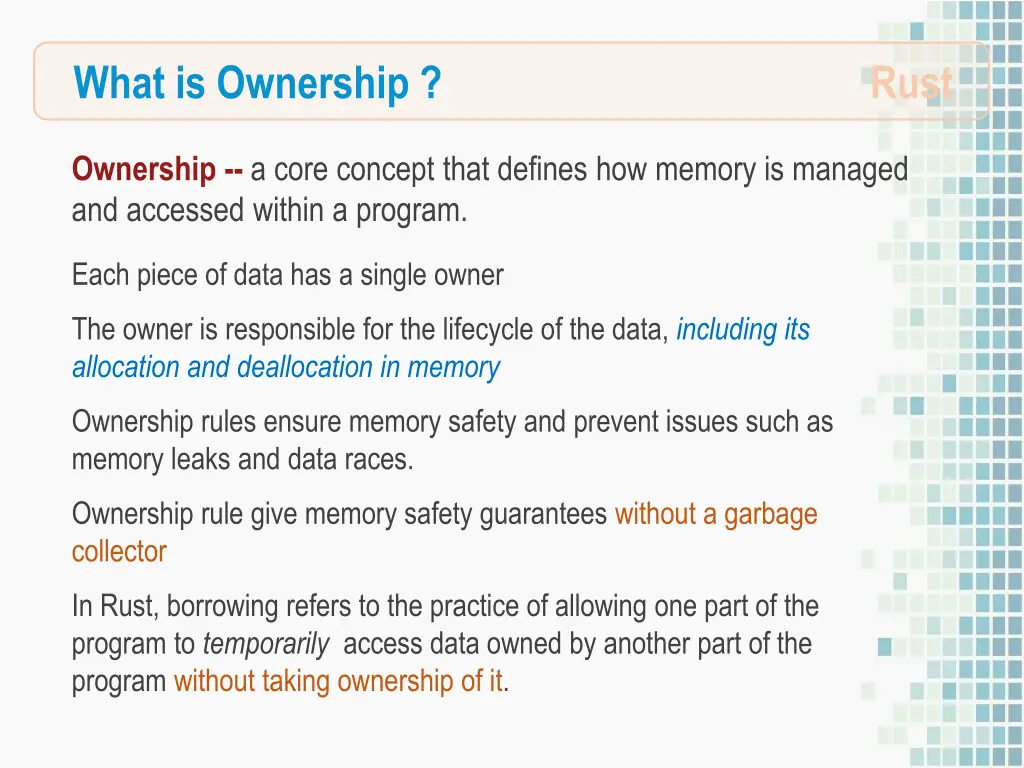 what is ownership