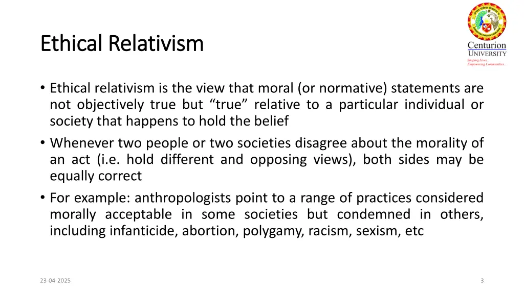 ethical relativism ethical relativism 1