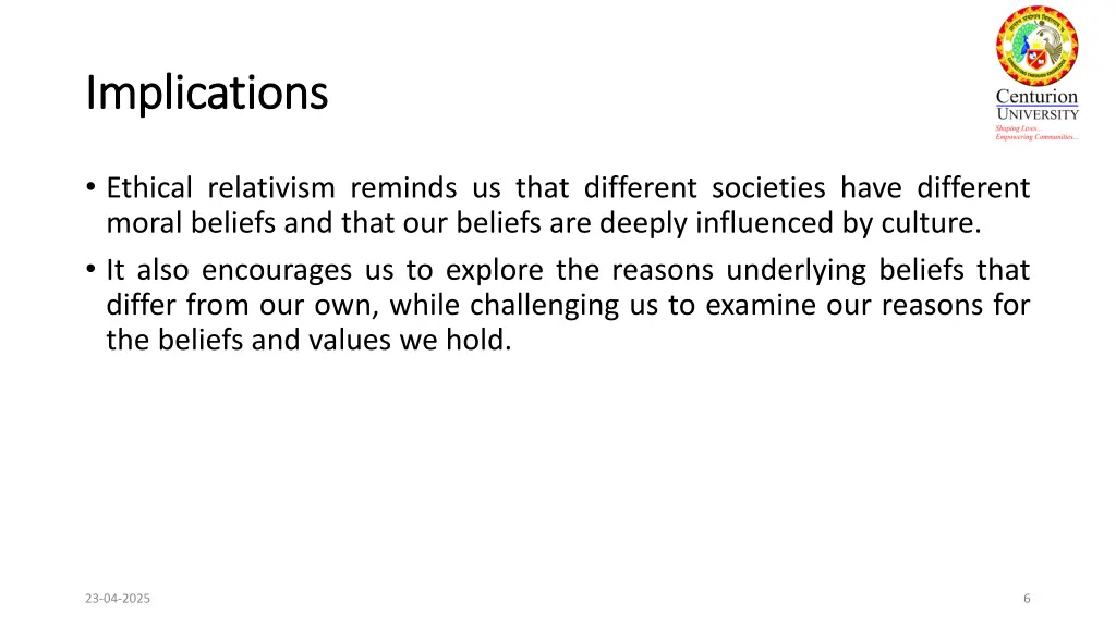 implications implications
