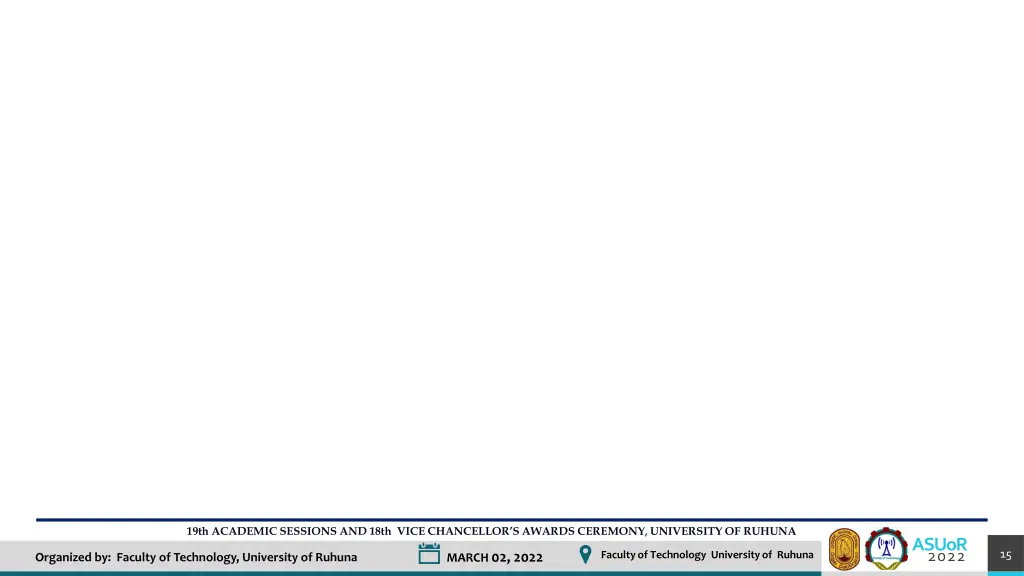 19th academic sessions and 18th vice chancellor 13