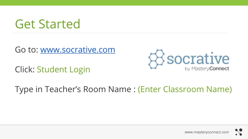 get started