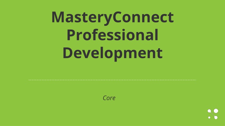 masteryconnect professional development