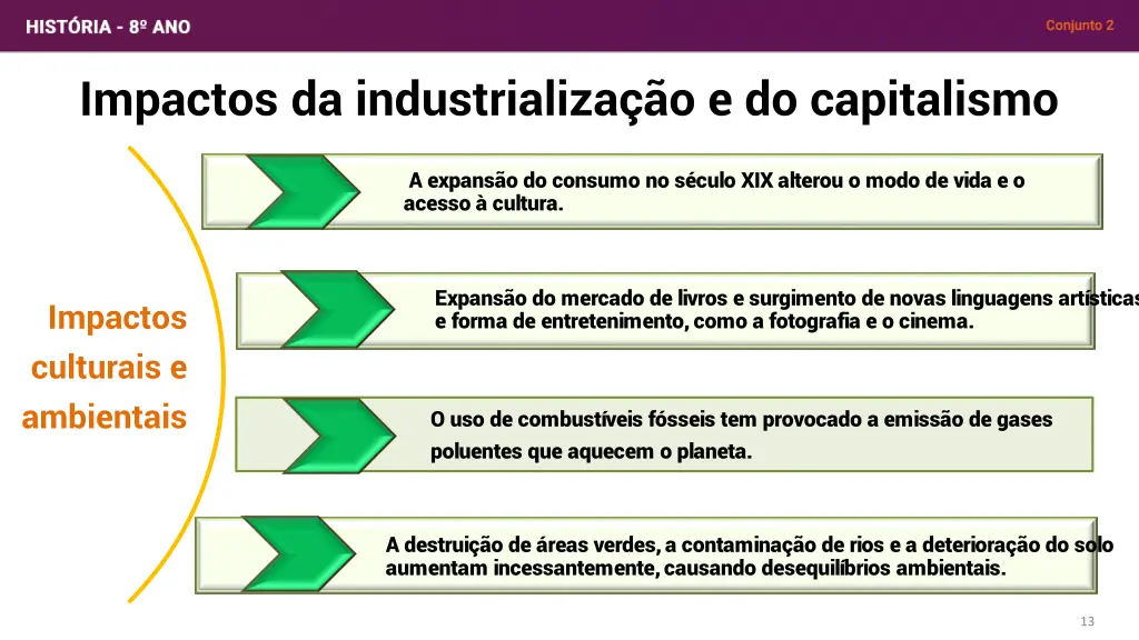 impactos da industrializa o e do capitalismo
