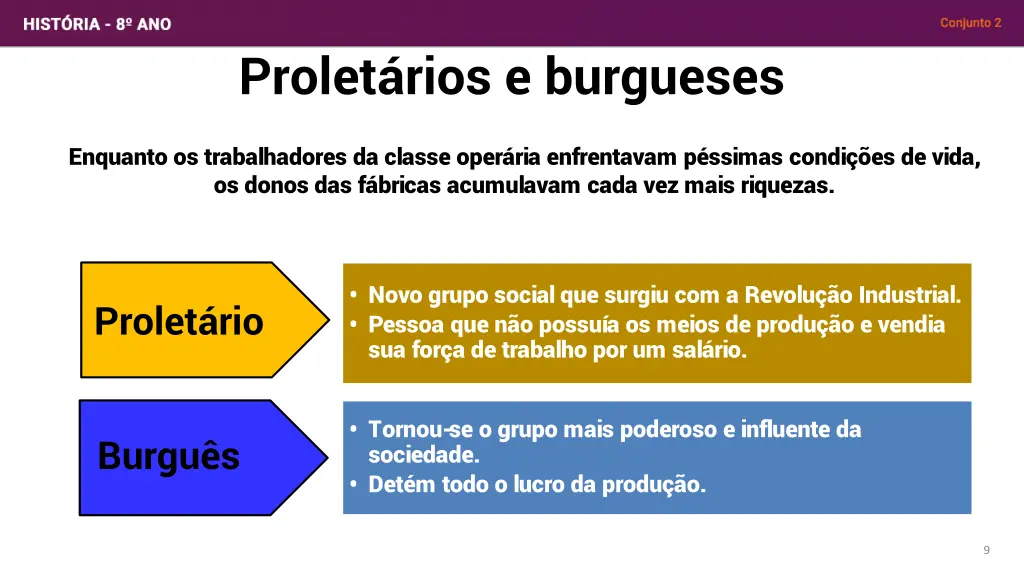 prolet rios e burgueses
