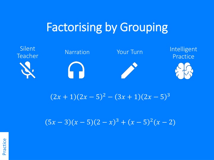 factorising by grouping factorising by grouping