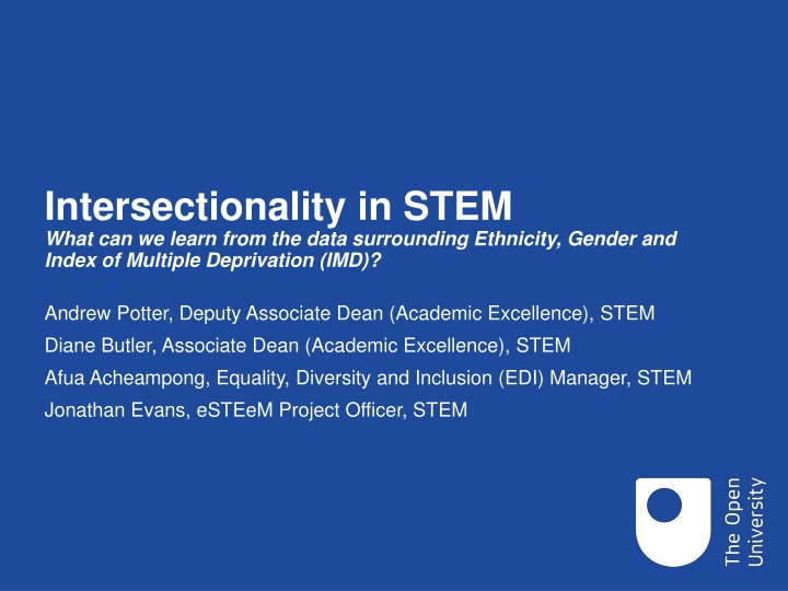 intersectionality in stem what can we learn from