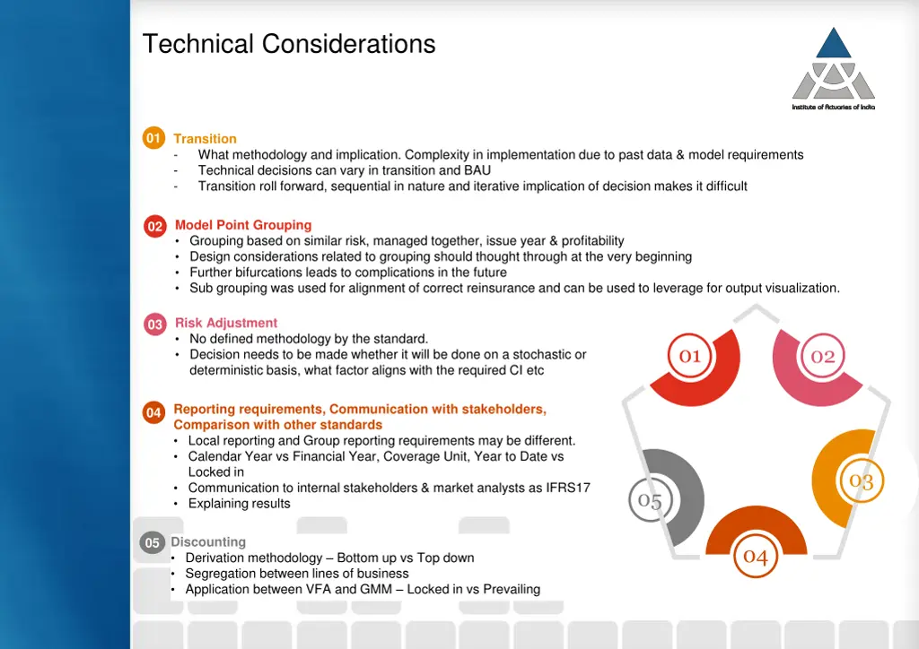 technical considerations