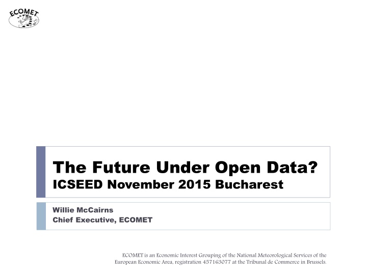 the future under open data icseed november 2015