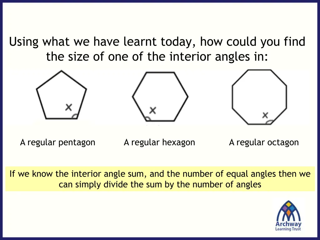 using what we have learnt today how could 1