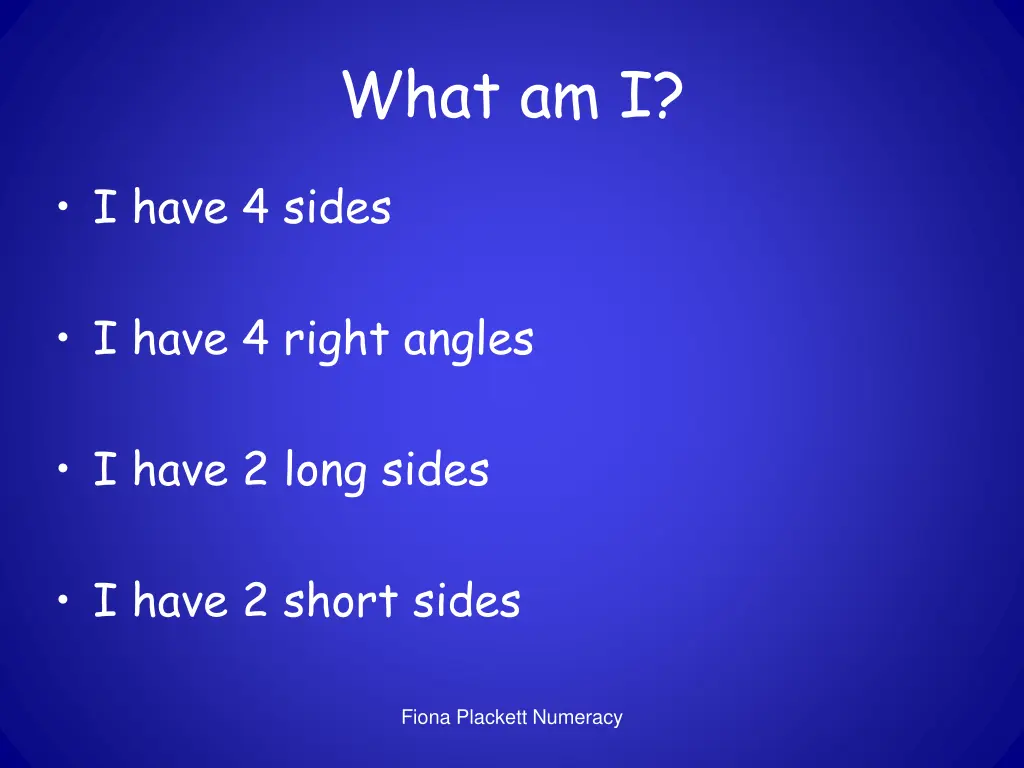 what am i 4