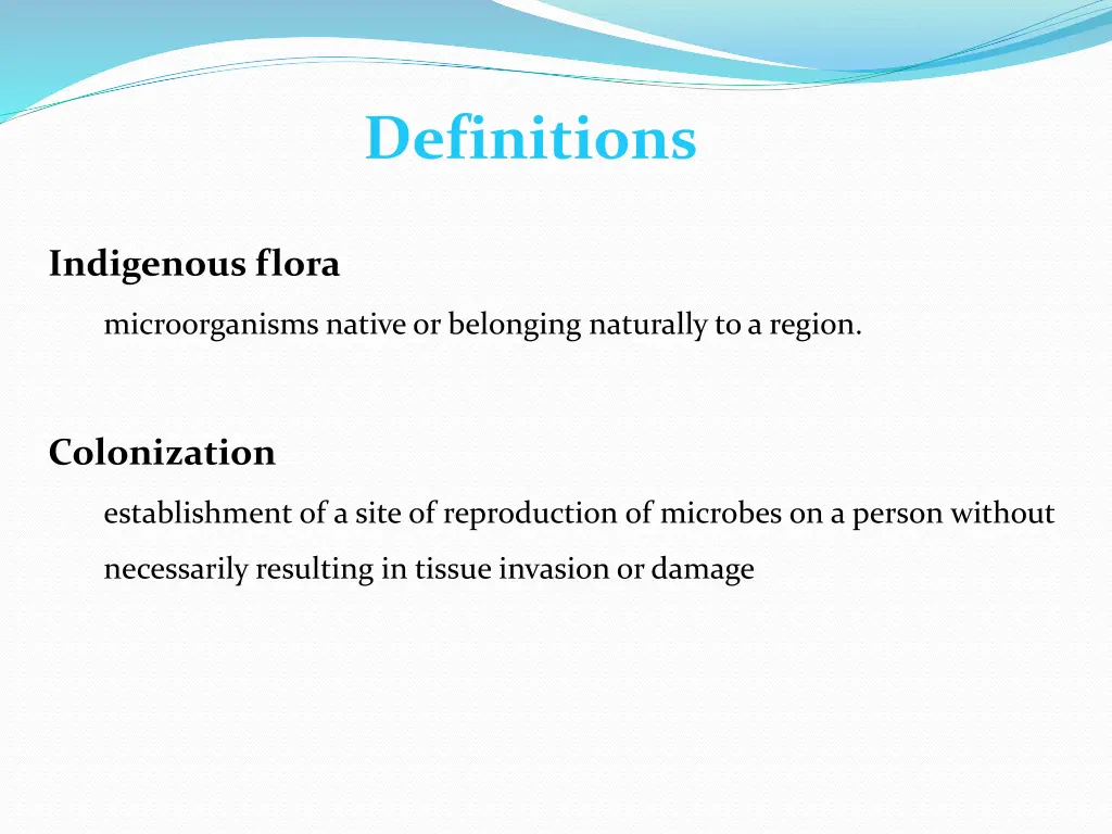 definitions