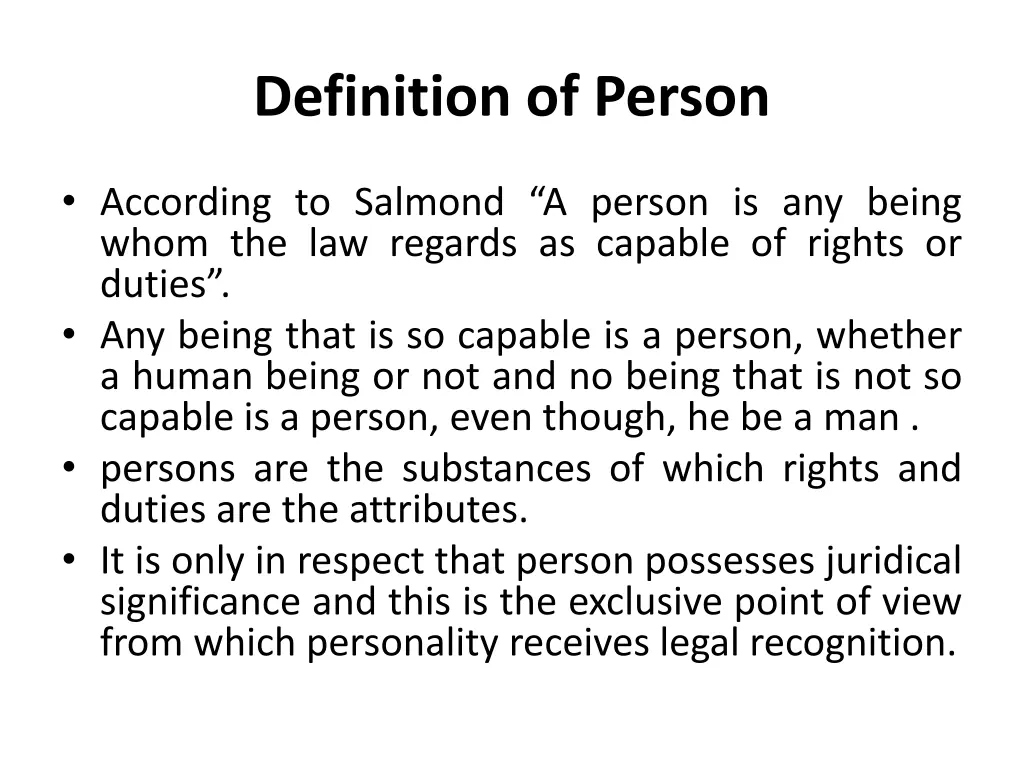 definition of person 1