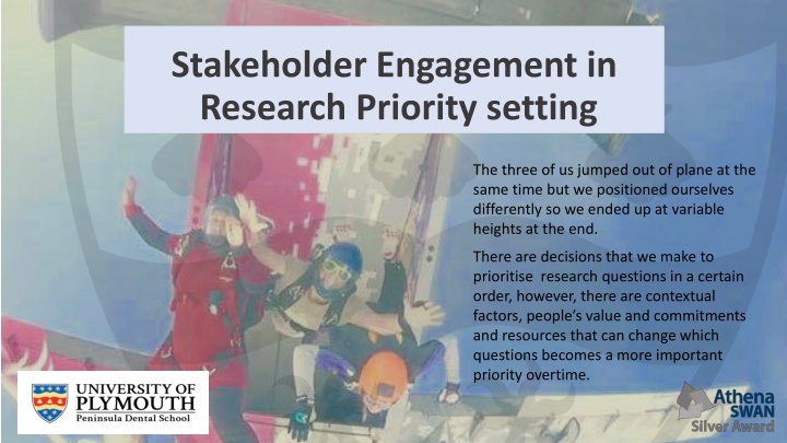 stakeholder engagement in research priority