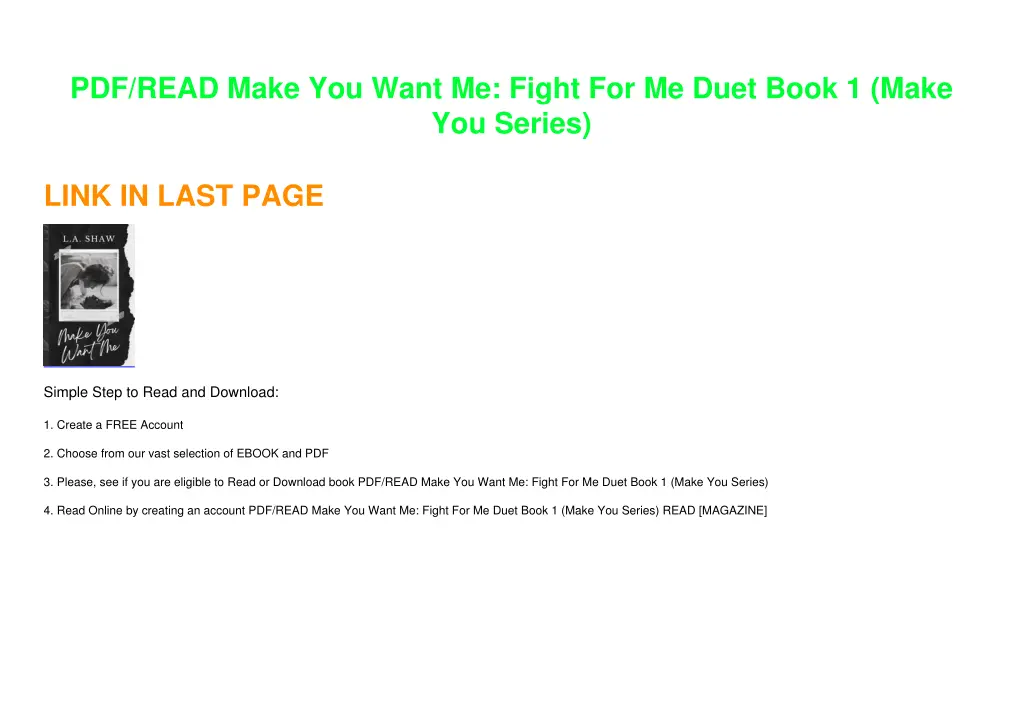 pdf read make you want me fight for me duet book 1