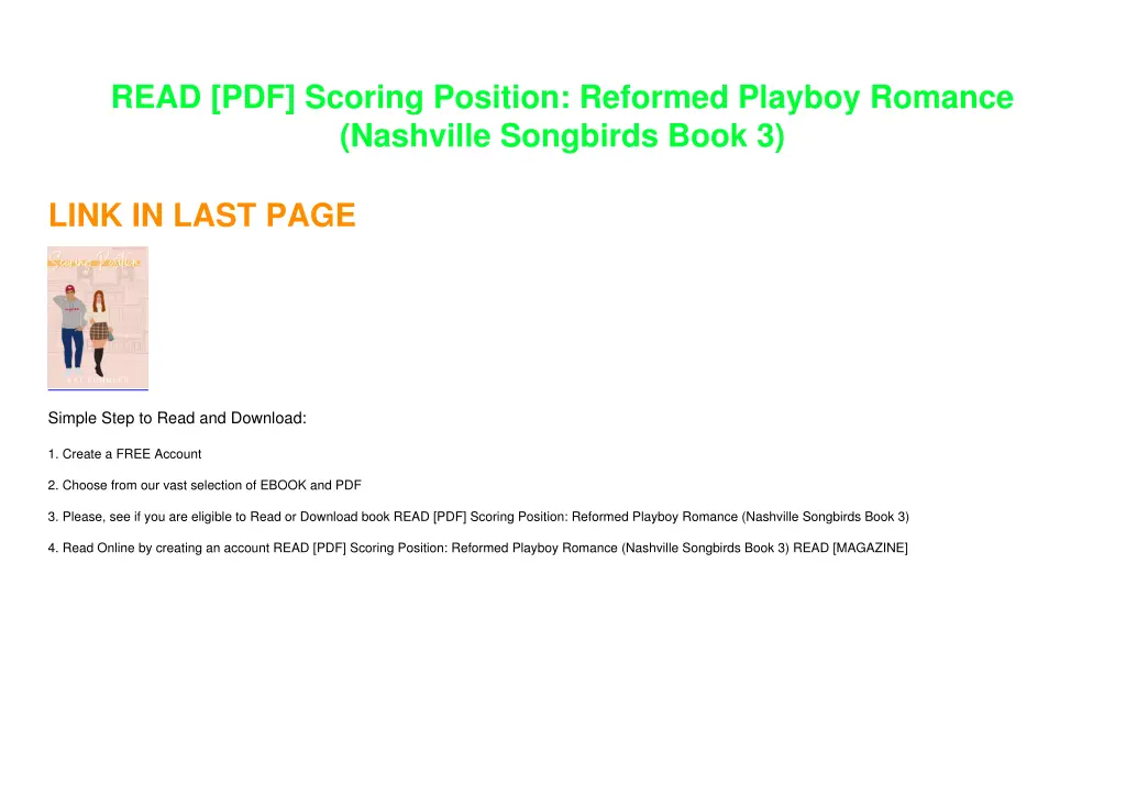read pdf scoring position reformed playboy 1
