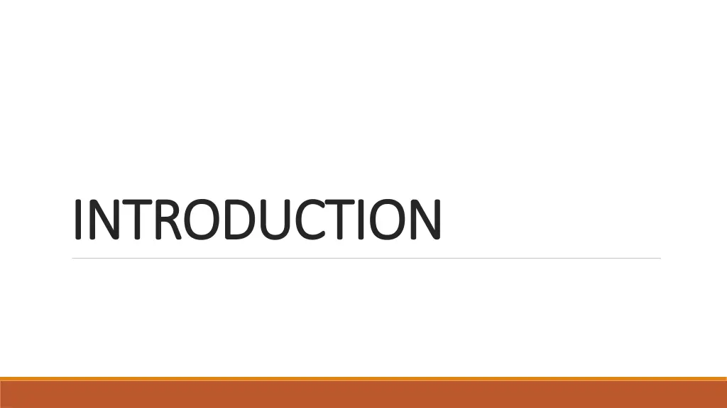 introduction introduction