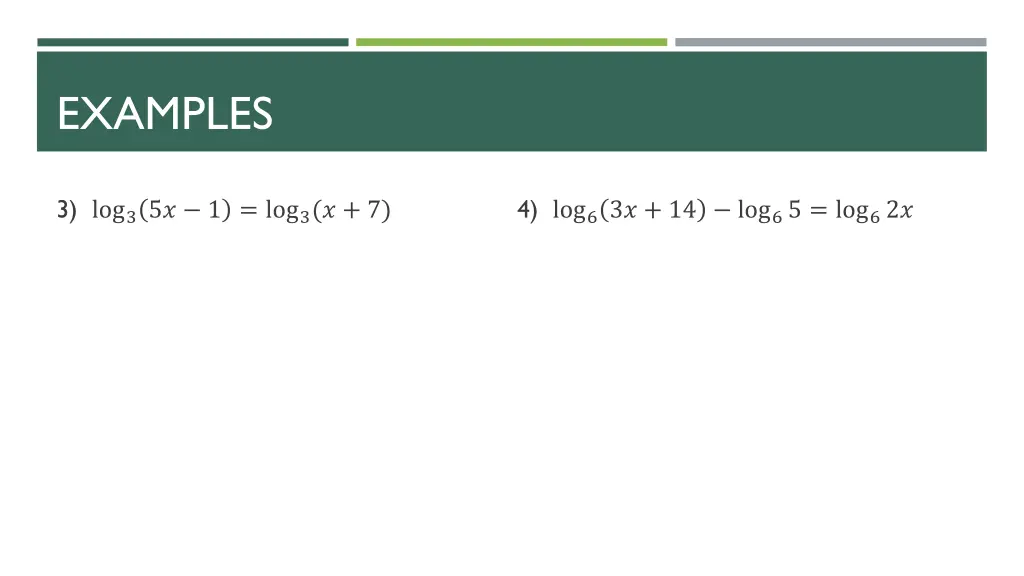 examples 1
