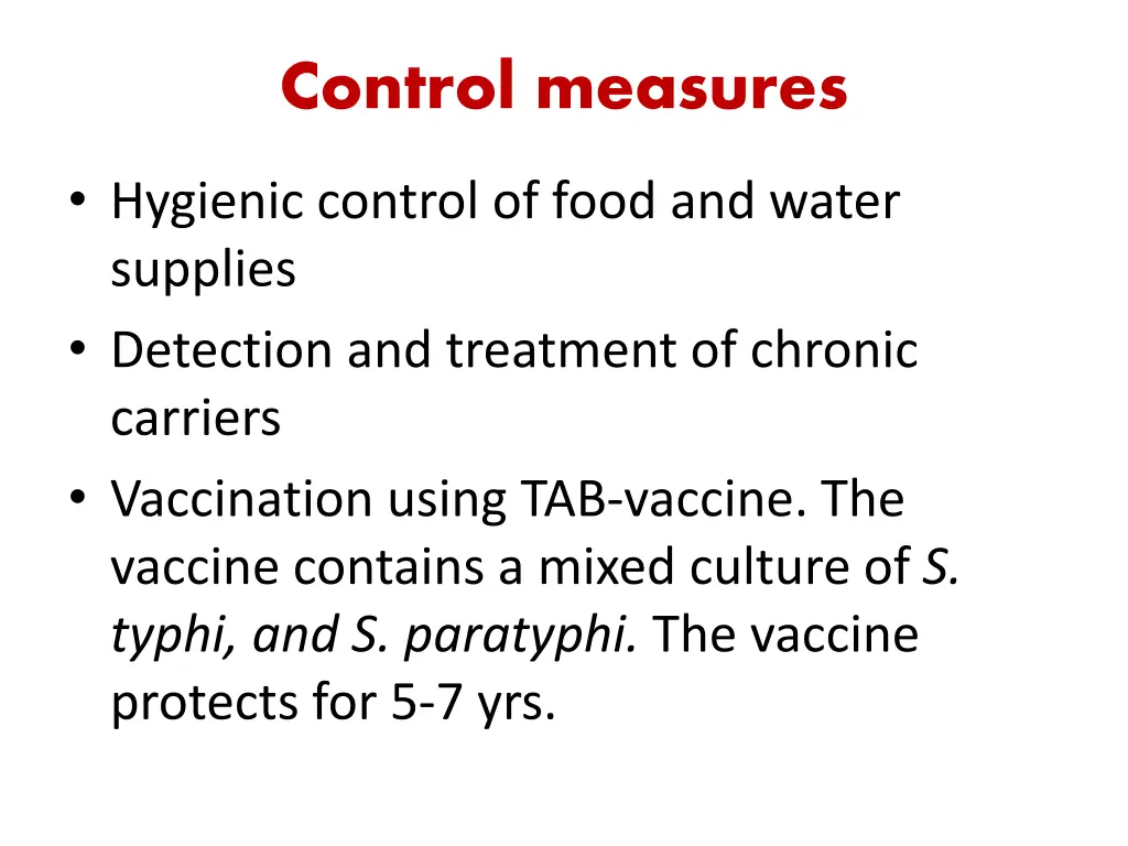 control measures 1