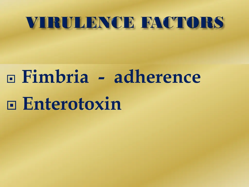 fimbria adherence enterotoxin
