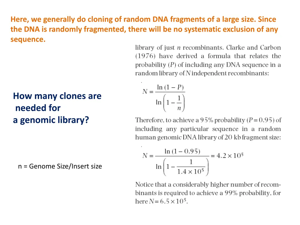 here we generally do cloning of random