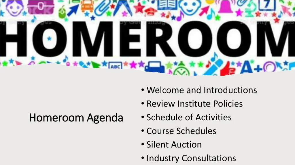 welcome and introductions review institute