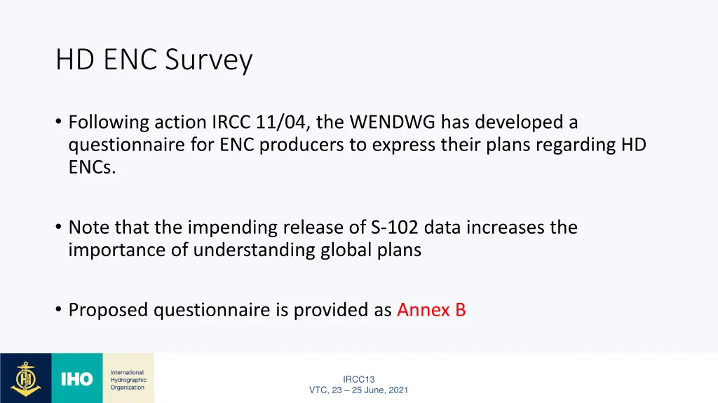 hd enc survey