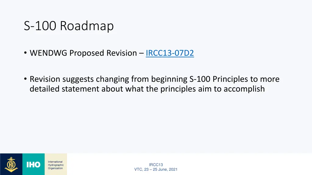 s 100 roadmap