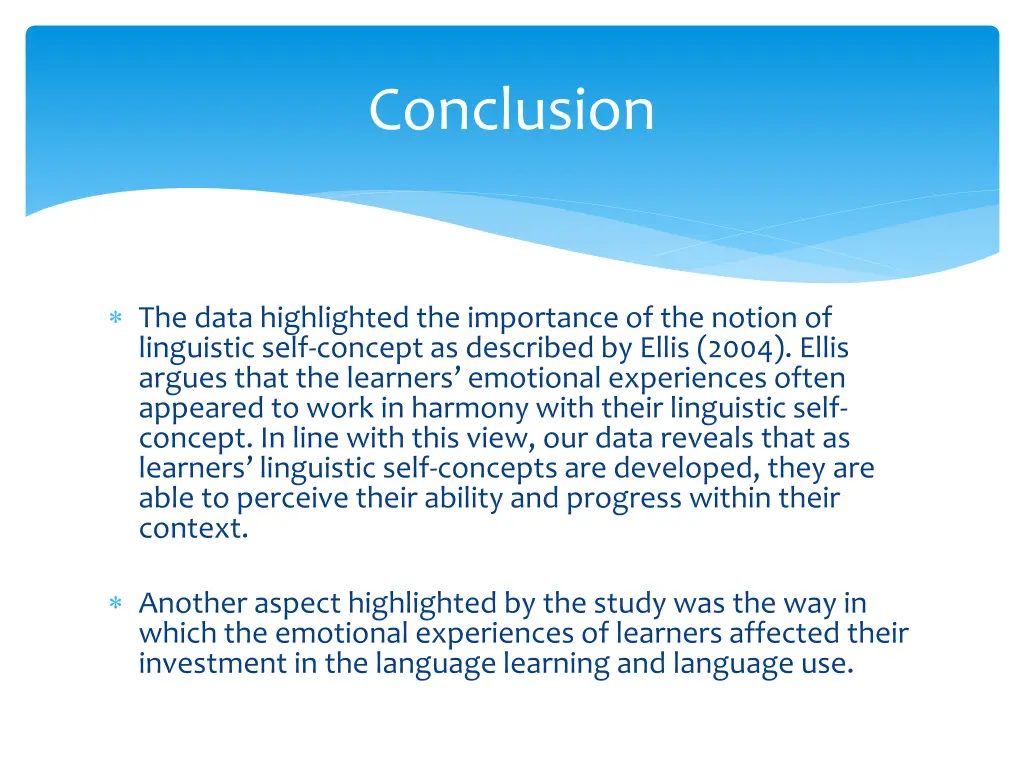 conclusion