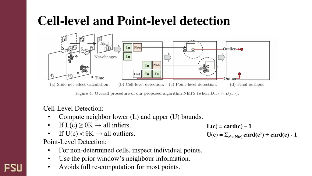 cell level and point level detection