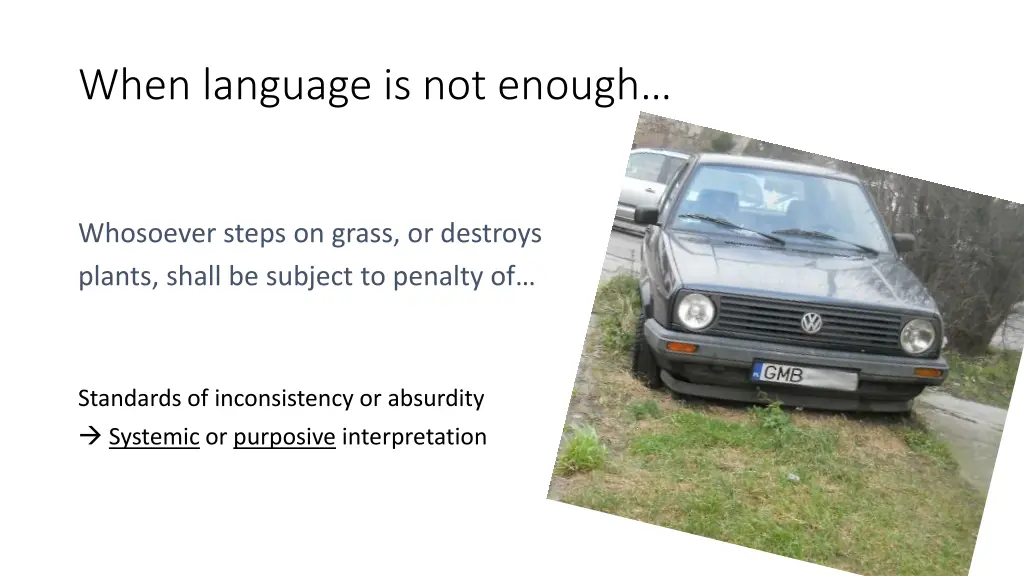 when language is not enough