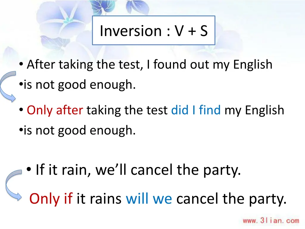 inversion v s 5