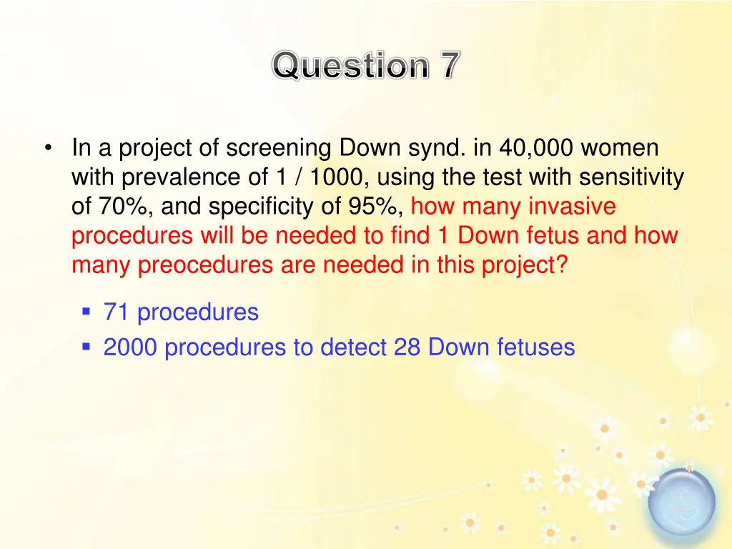 question 7