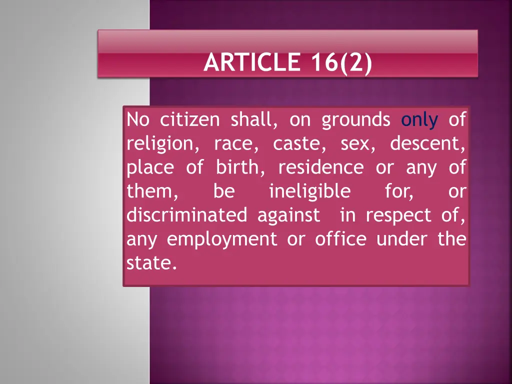 article 16 2