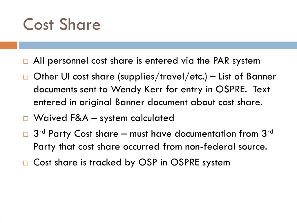 cost share 2