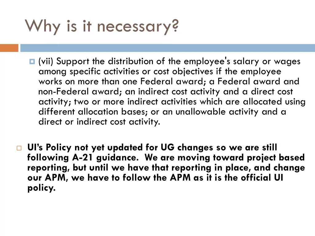 why is it necessary 3