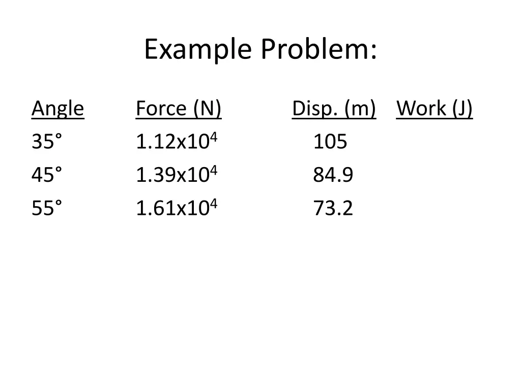 example problem 1